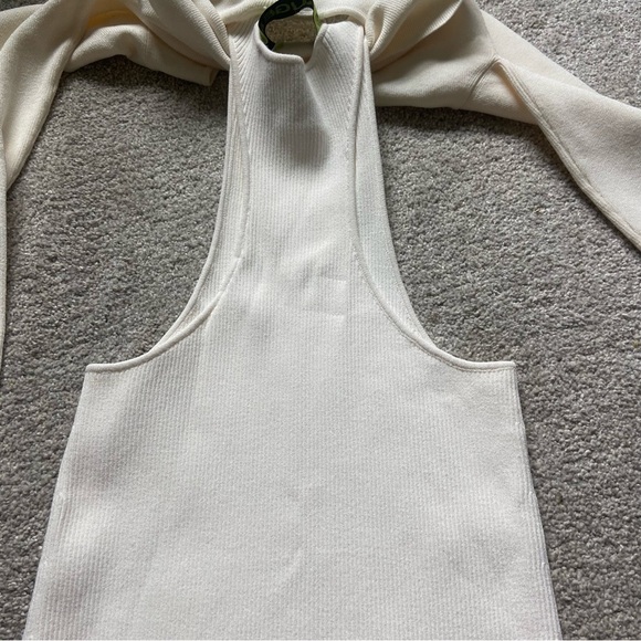 GAUGE81 Khota Knit Double-Layered Dress Sz XS Ivory - Picture 12 of 14